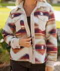 Aztec shacket