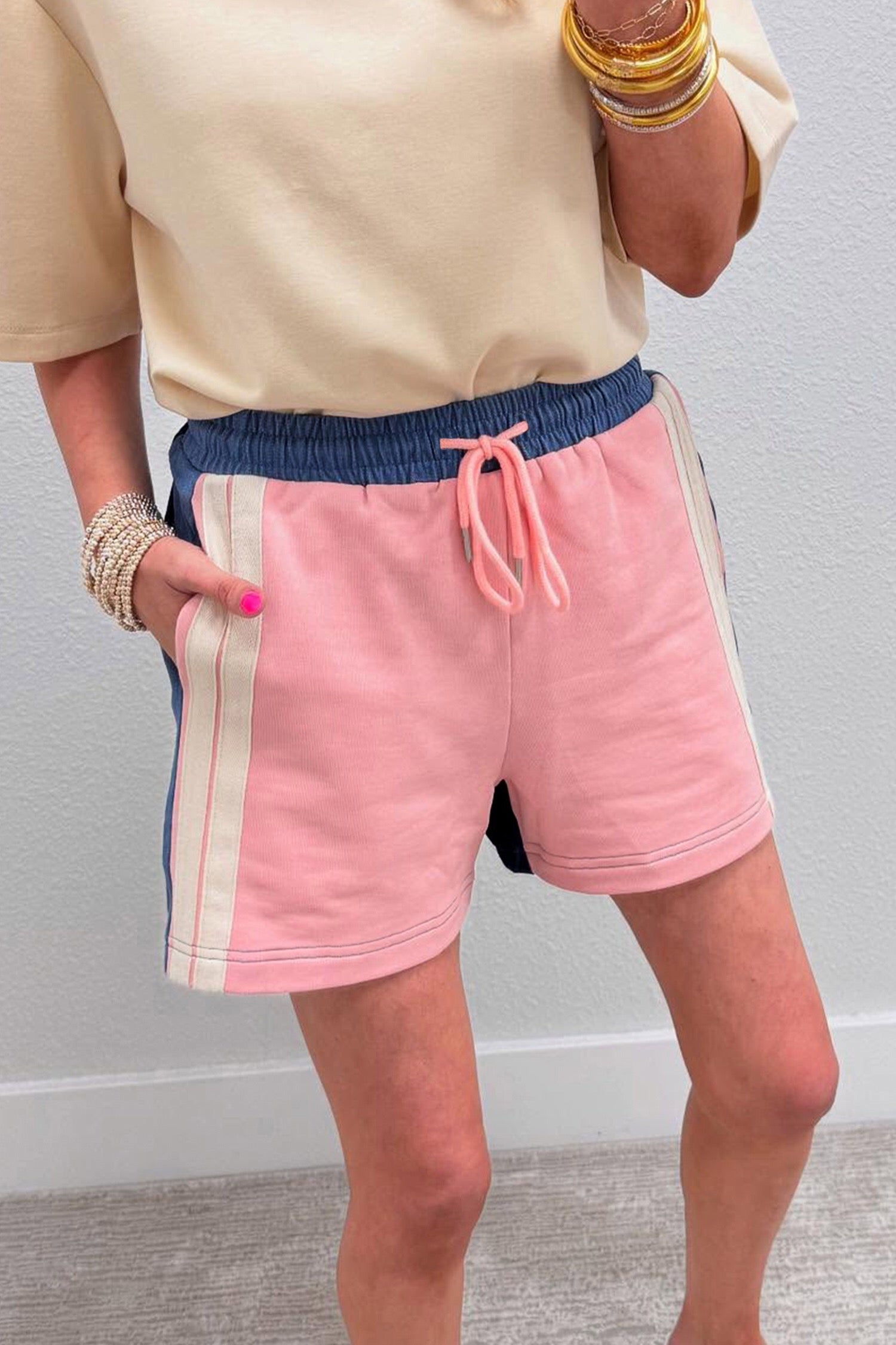 Pink/Blue shorts