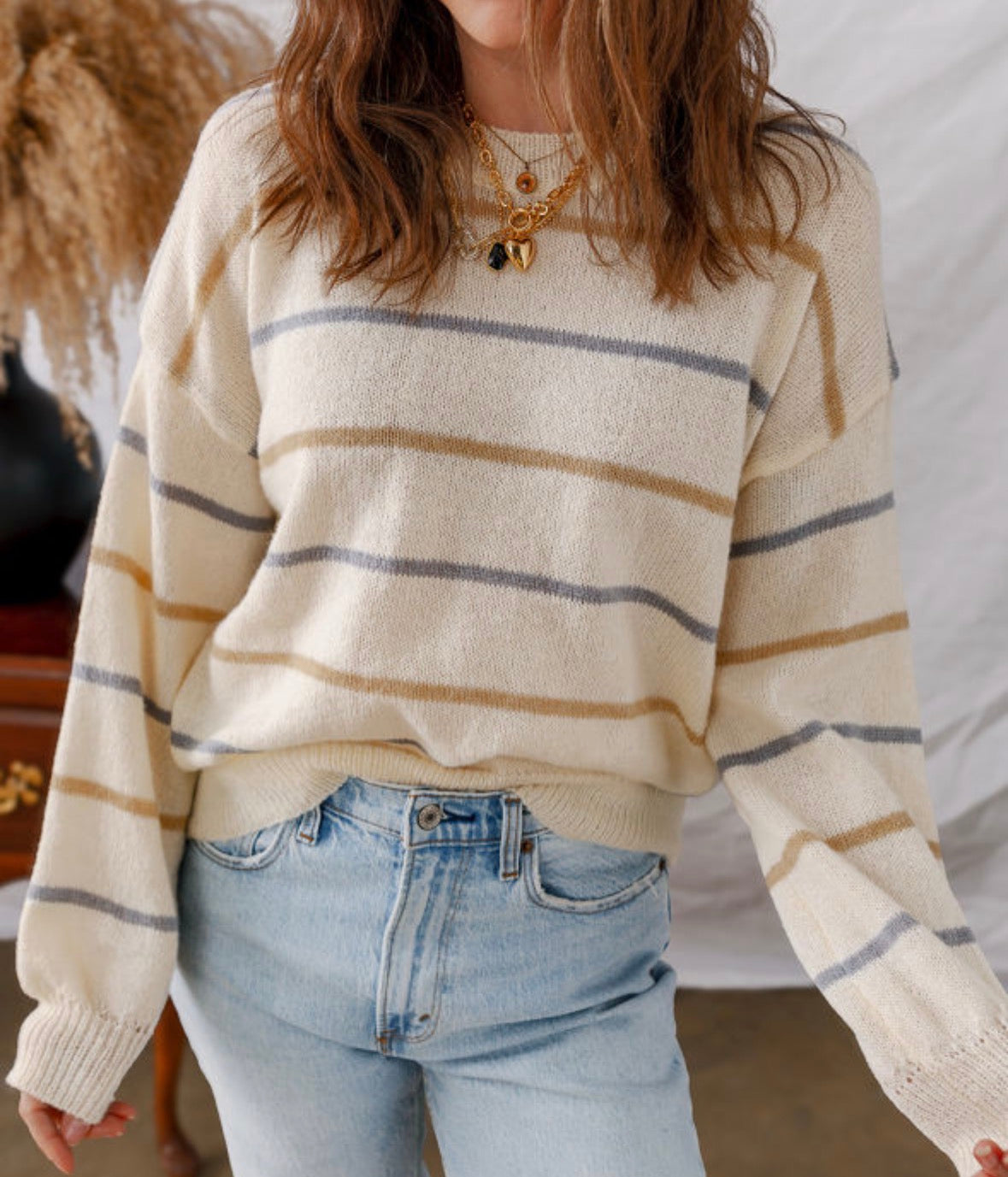 Stripped sweater