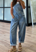 Lose fit overalls