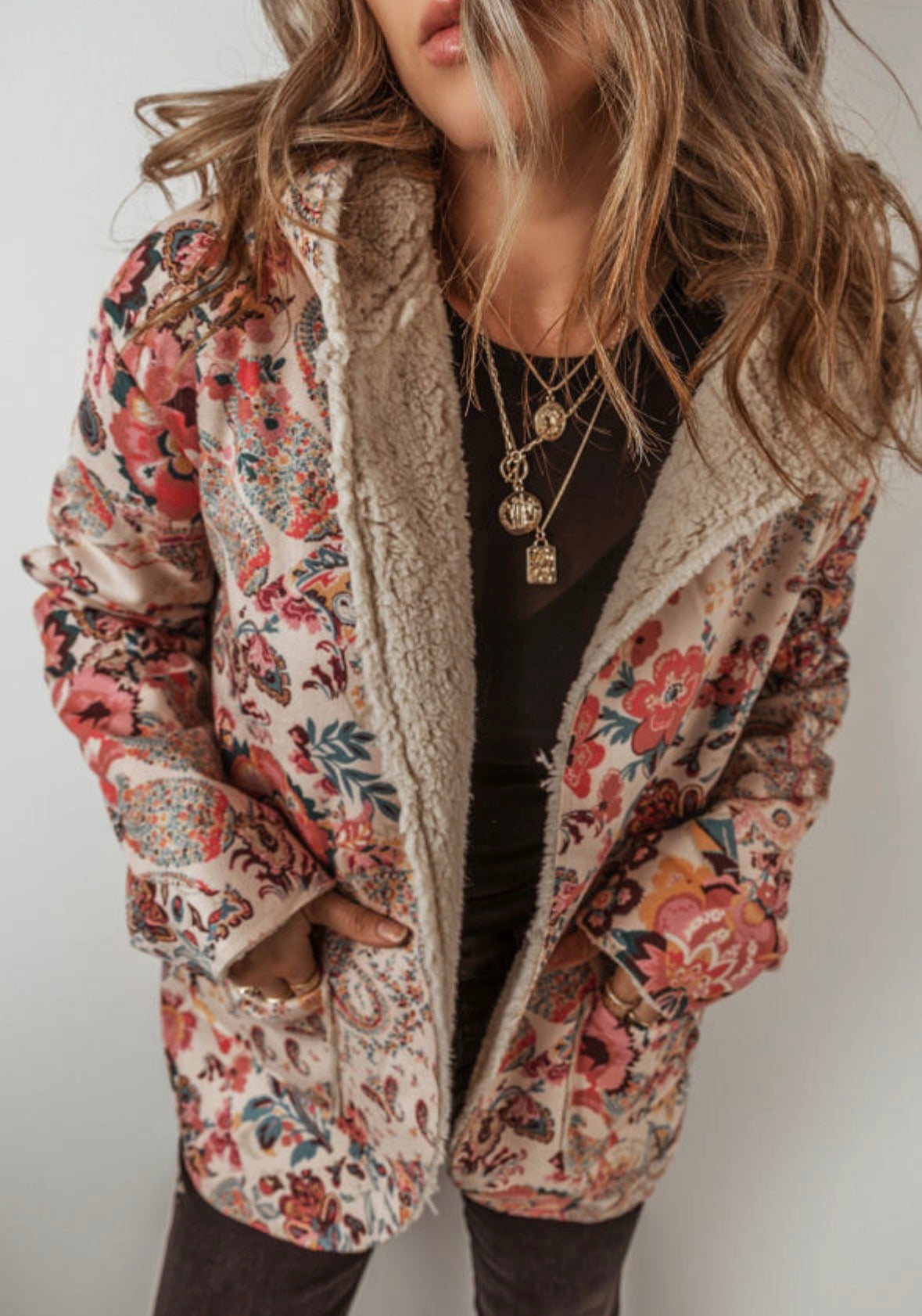 Floral Shacket