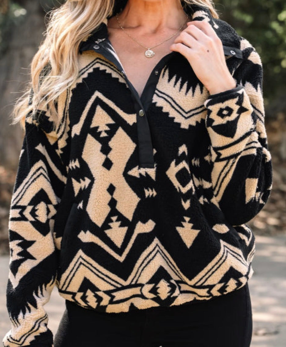Aztec pullover